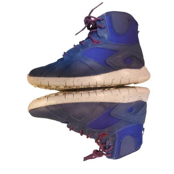 NIKE WOMENS KOTH MID , SIZE 6 WOMENS, DEEP ROYAL BLUE/DEEP GRANITE,NAVY. NO BOX - Picture 4 of 12